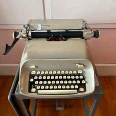 Vintage royal typewriter