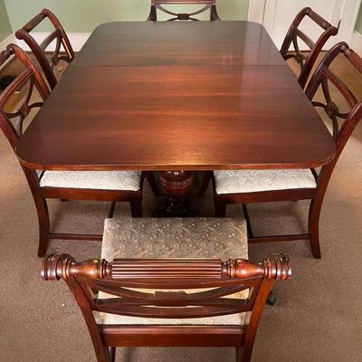 Dining table 6 chairs