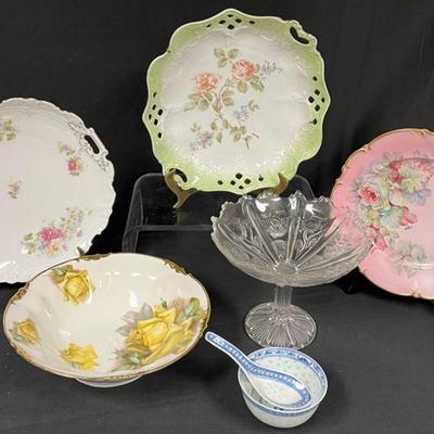 Pretty plates porcelain