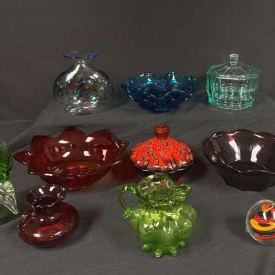 Uranium colorful glass