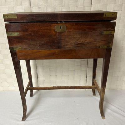 Antique sailors writing desk