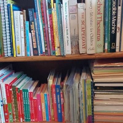 CHILDREN'S BOOKS AND CRAFT PAPER MYSTERY LOT