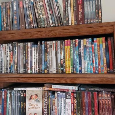 MASSIVE MYSTERY LOT OF OVER A HUNDRED DVDS