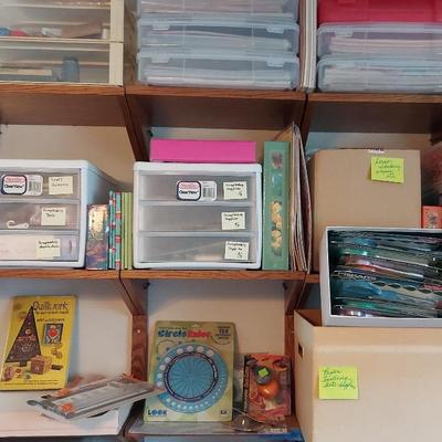 GREAT SCRAPBOOKING AND QUILLING MYSTERY LOT