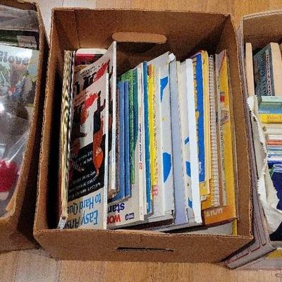 CHILDREN'S BOOK ASSORTMENT INCLUDING ACTIVITY , PICTURE, AND CHAPTER BOOKS