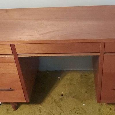 MID-CENTURY MODERN WOODEN DESK
