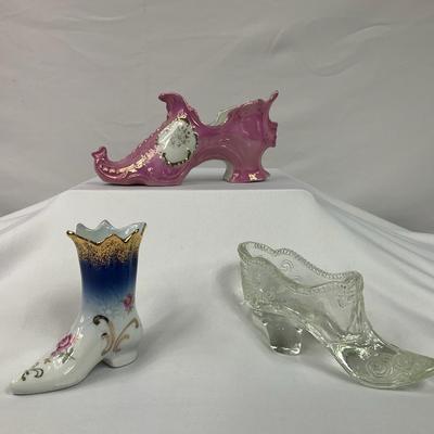 Glass And Porcelain Shoes