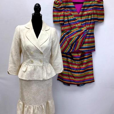 Colorful Silk Suit and More