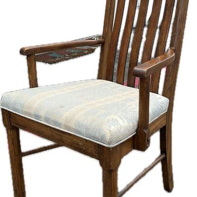 Vintage Oak Arm Chair 