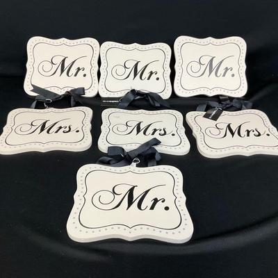 Mr. And Mrs. Signs