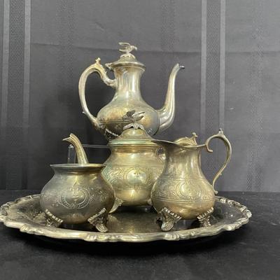 Oneida Silver Plated Set