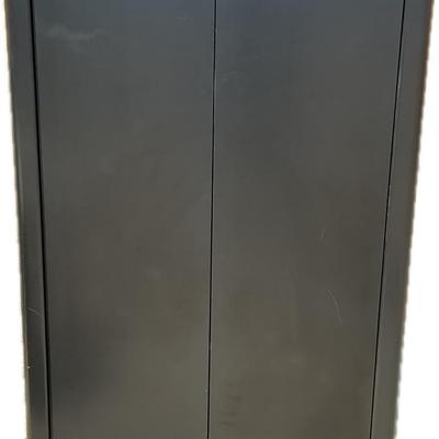 Black Two Door Cabinet