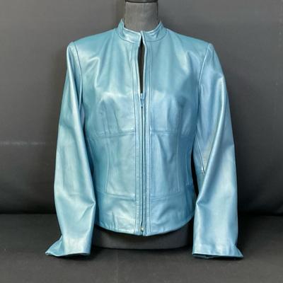 Yvonne Marie Leather Jacket, Size 8