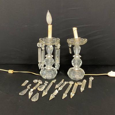 Crystal Candle Sticks