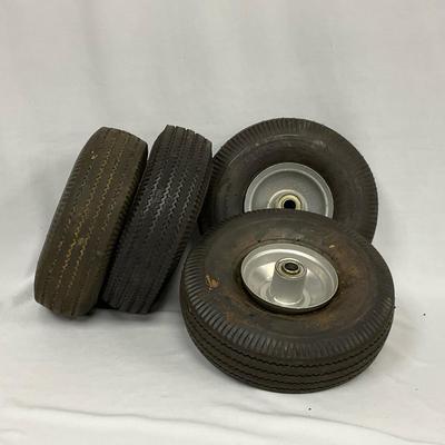 Hand-Truck/Dolly Tires, Set Of 4