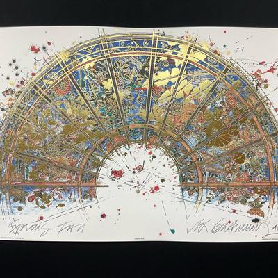 William Gatewood Signed Print “Spring Fan”