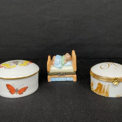 Vintage Limoges Trinket Box And More