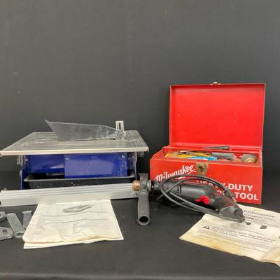 Tile Cutting Machine And Drill