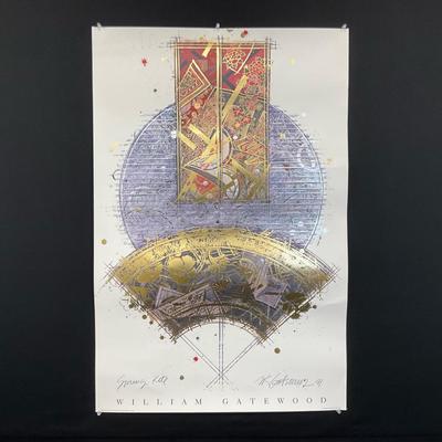 William Gatewood Signed Print “Spring Kite”