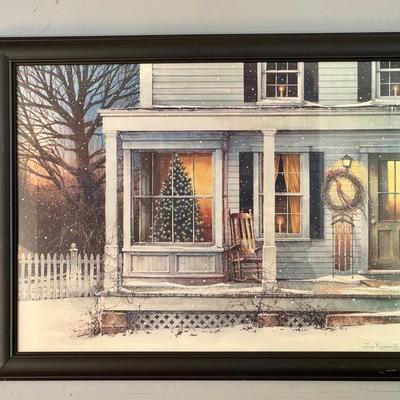 John Rossini Framed Winter Print
