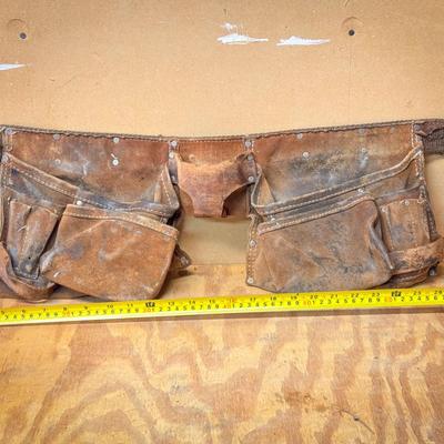 Well-Worn Experienced Leather Tool Belt