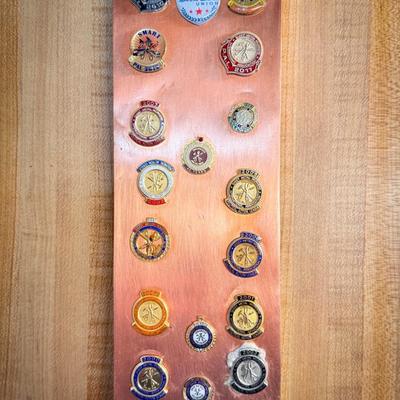 Decorative Sheet Metal Workers International Association Pin Display
