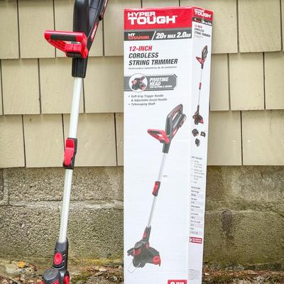 Hyper Tough 12-Inch 20V Cordless String Trimmer