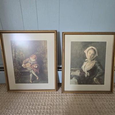 (2) Classical Prints
