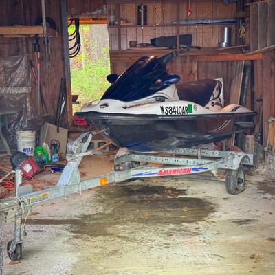 Kawasaki STX-12F Jet Ski & Trailer