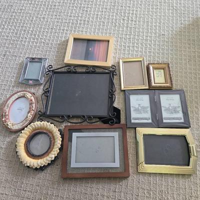 (10) Variety Picture Frames 