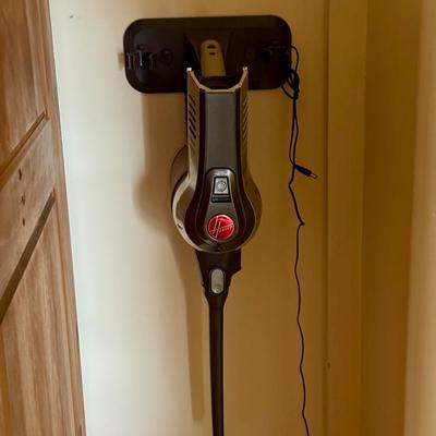 Hoover Cordless Stick Vacuum with Wall Mount