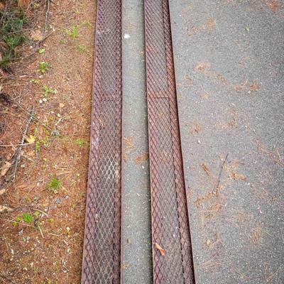 (2) 9ft Steel Ramps