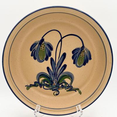 Hand-Painted Stoneware Baking Dish
