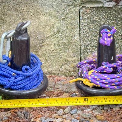(2) Rubber Coated Anchors