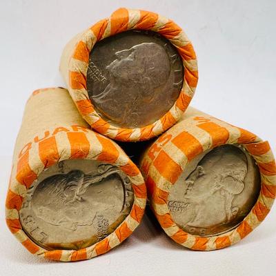 (3) Unsearched Quarter Rolls