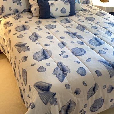 Sea Shell Bedding Set (full Sz)