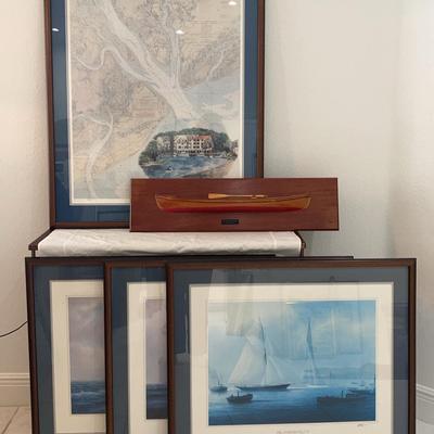 Coastal Wall Art Lot B