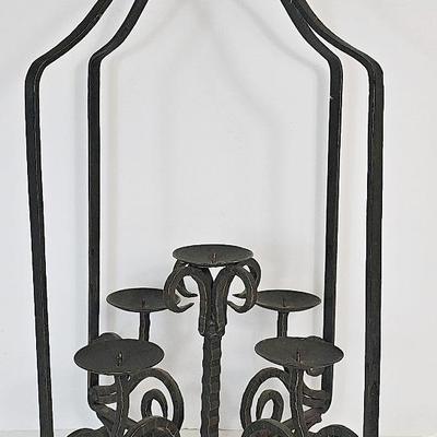 Wrought Iron Candelabra