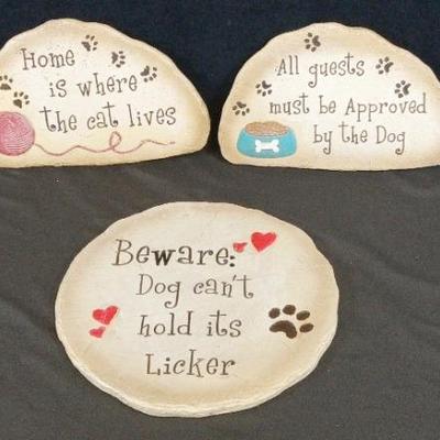 Pet Wall Plaques (3)