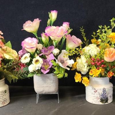 Artificial Flowers (3) #D1002A