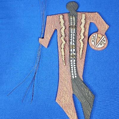 Brad Loving 'Shamen' Petroglyphs Original Clay Art
