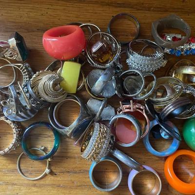 Assorted Collection of Fashion Rings