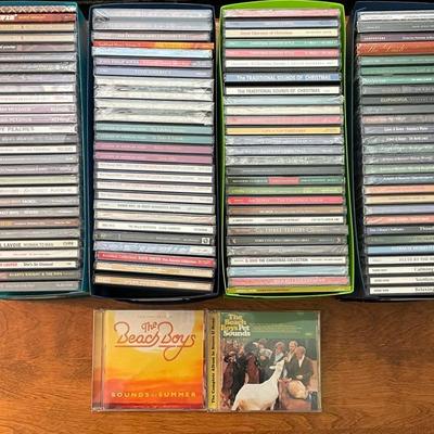 Large Collection of Music CDs Featuring Various Artists
