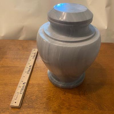 Carpel Galaxy Gray Marble Vessel