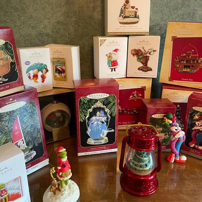 Large Collection of Hallmark Keepsake Ornaments in Boxes