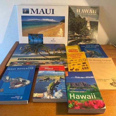Collection of Hawaiian Travel and Cultural Books