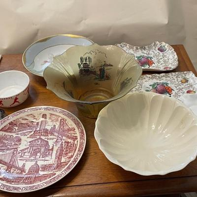Collection of Decorative Bowls and Plates
