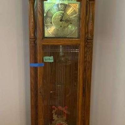 Howard Miller 64th Anniversary Edition Grandfather Clock with Key and Original Paperwork