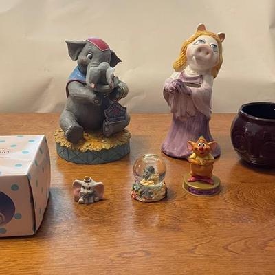 Figurine Lot – Featuring Jim Shore “Mother’s Unconditional Love” (Dumbo & Mrs. Jumbo)
