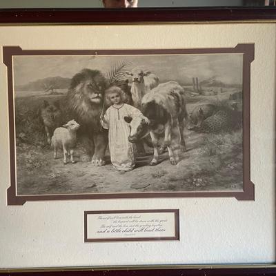 Framed Print of ‘The Peace’ by William Strutt, 1896